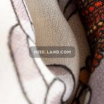 روسری نخی چهارفصل نیالا - مدل 8003 جنس پارچه