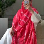 شال نخی چهارفصل سایان - مدل 2411 قرمز