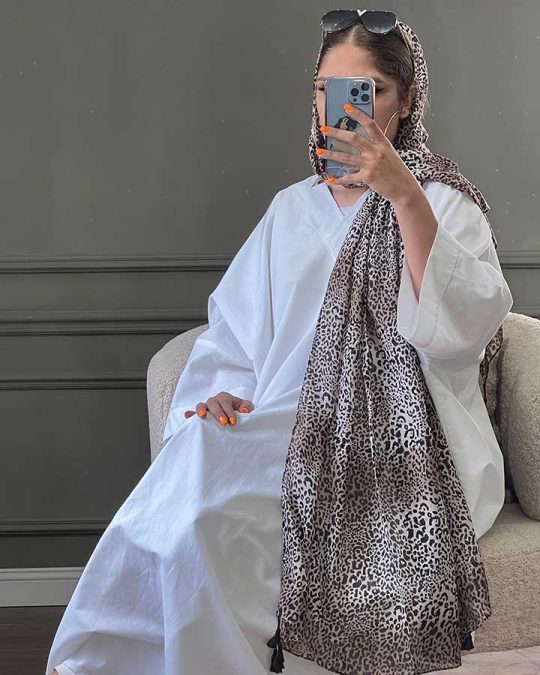 شال نخی چهارفصل آلوارس - مدل 3176 تک رنگ