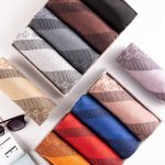 روسری نخی ژاکارد گوچی - مدل 7441 رنگبندی روسری