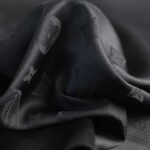 شال ابریشم ژاکارد ملینا - مدل 3339 نمای نزدیک