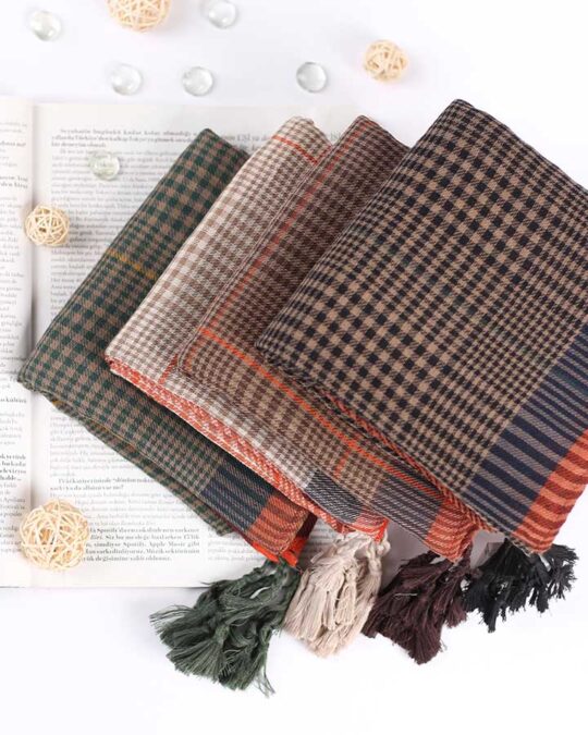 روسری چهارفصل کانیا - مدل 7508 رنگبندی