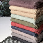 شال نخی حوله‌ای پاییزه اروین - مدل 5852