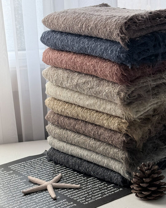 شال بوکله پاییزه آدین - مدل 5884 دارای 10 رنگ